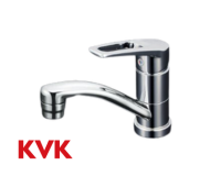 KVK洗面所ワンホールシングルレバー混合水栓KM7011T画像